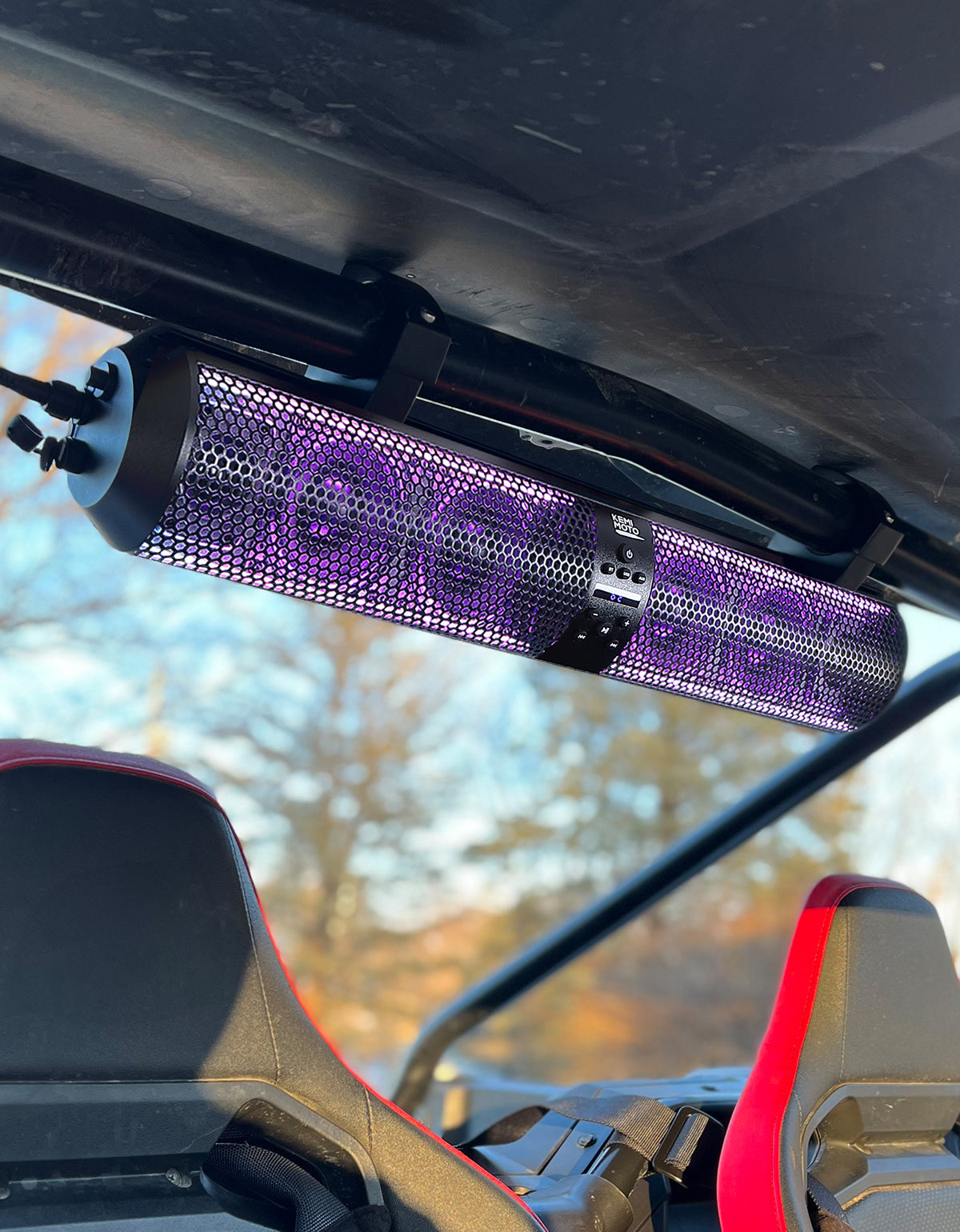 Kemimoto UTV Soundbar 28" SXS With RGB Lights