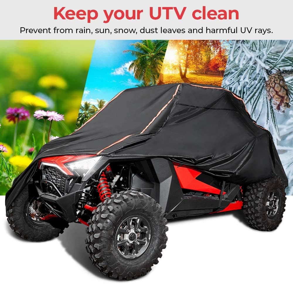UTV Cover with Reflective Strip Fit Polaris RZR