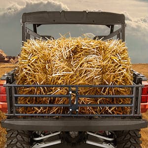 KEMIMOTO UTV Tailgate Extender Steel for Polaris Ranger 1000/XP