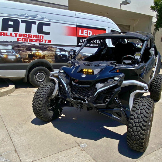 All Terrain Concepts ATC Maverick R Hood Kit LED Pods