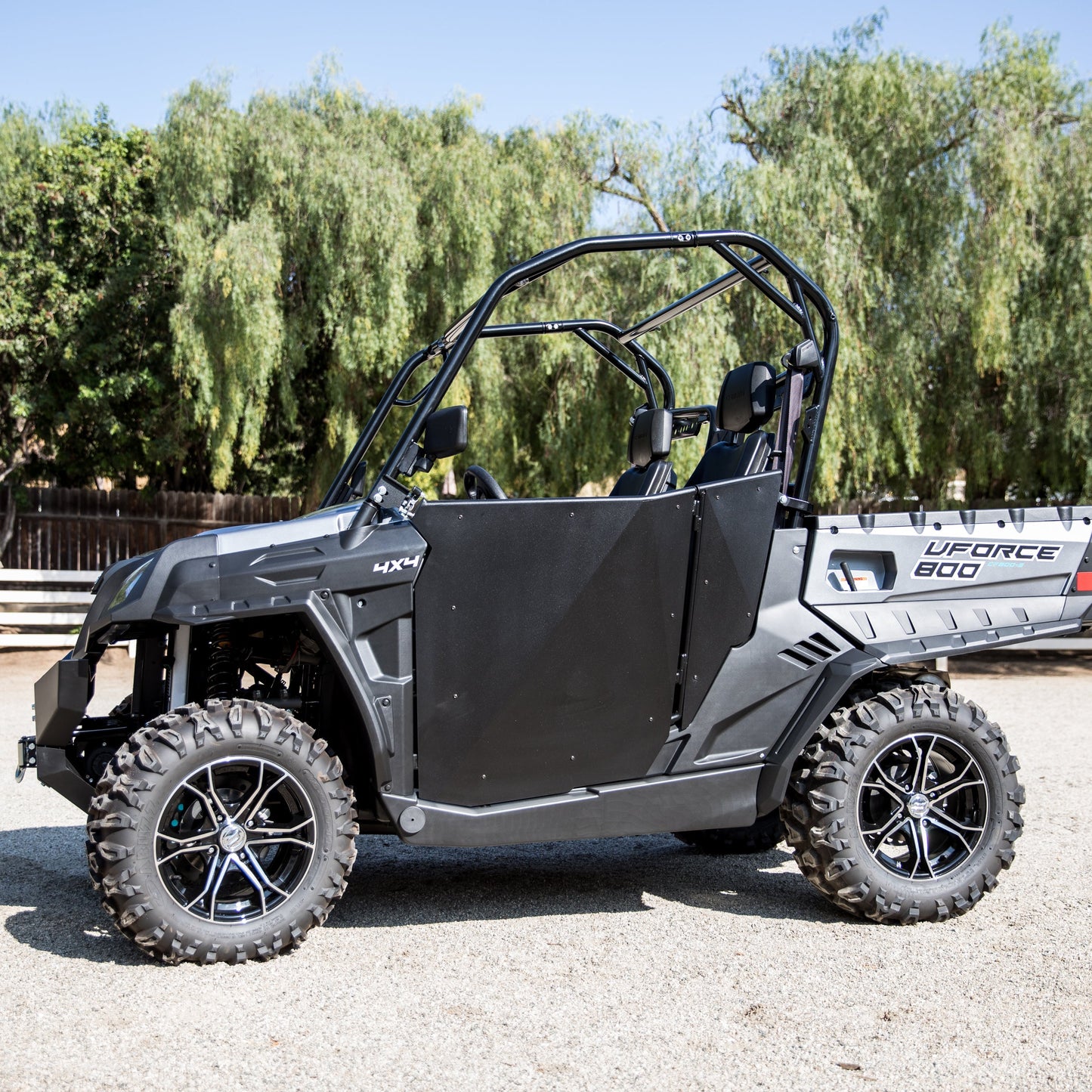 Dirt Specialties Black Suicide Half Door for CF Moto UForce