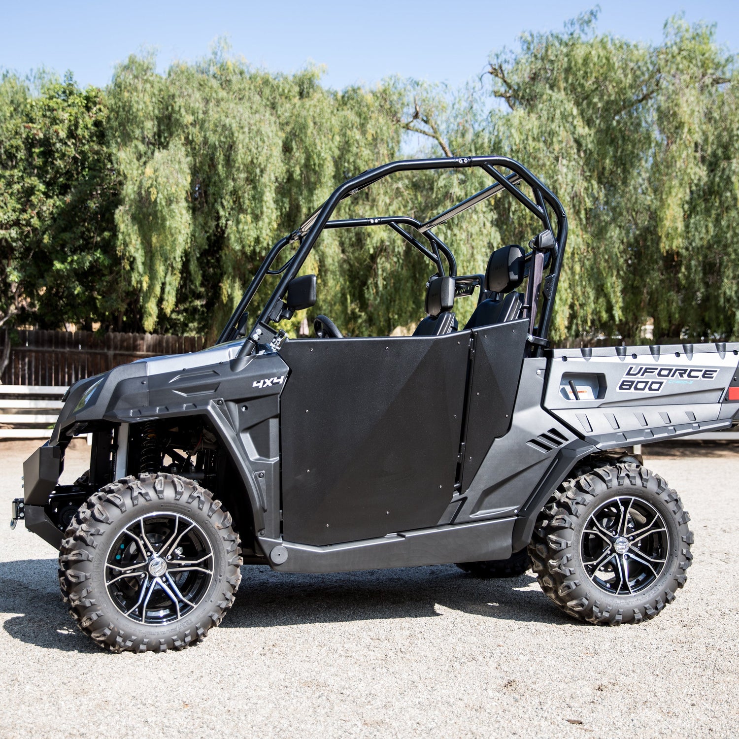 Dirt Specialties Black Suicide Half Door for CF Moto UForce