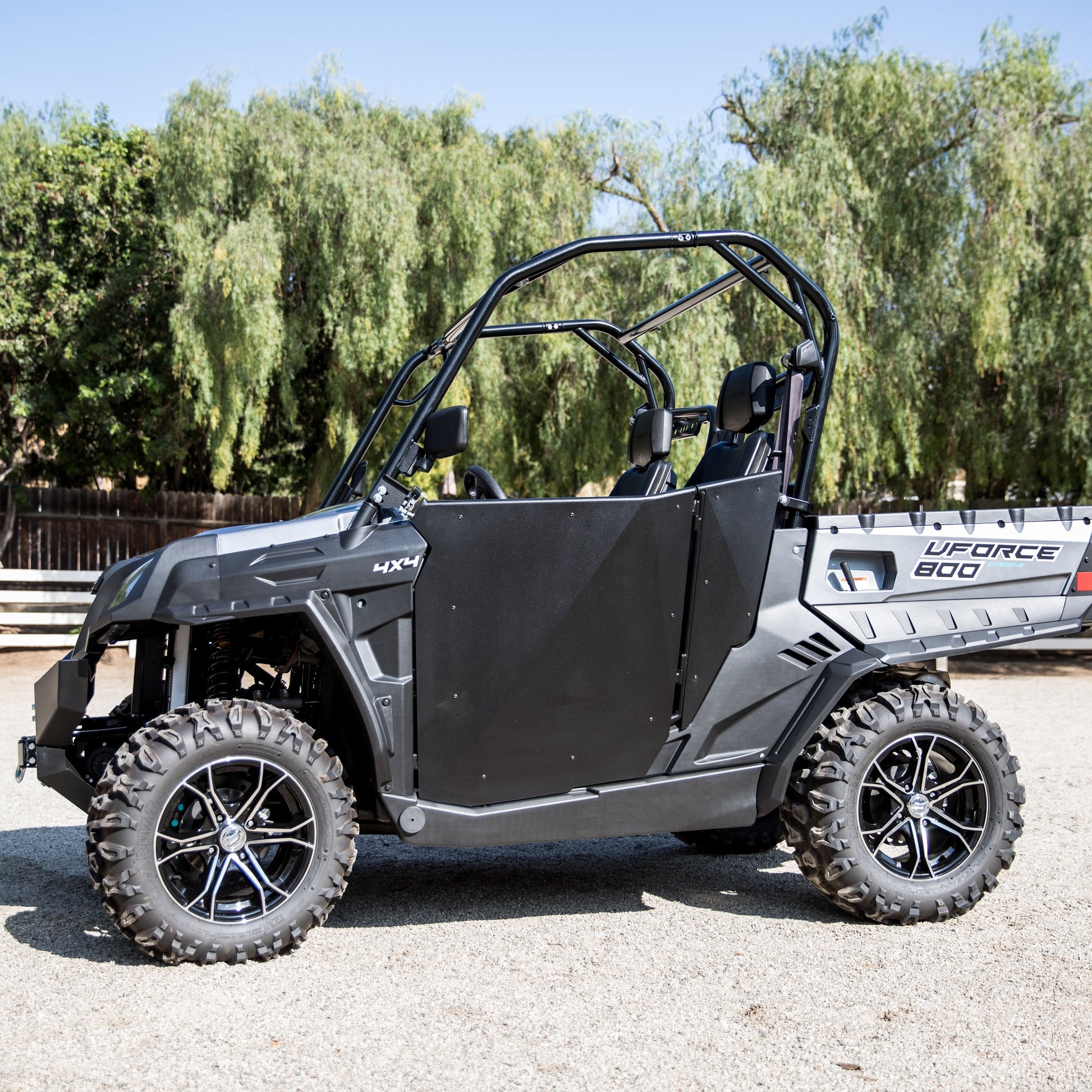 Dirt Specialties Black Suicide Half Door for CF Moto UForce
