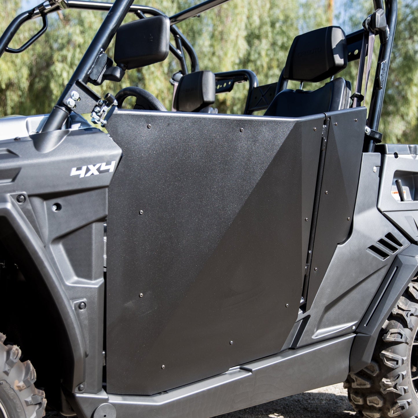 Dirt Specialties Black Suicide Half Door for CF Moto UForce