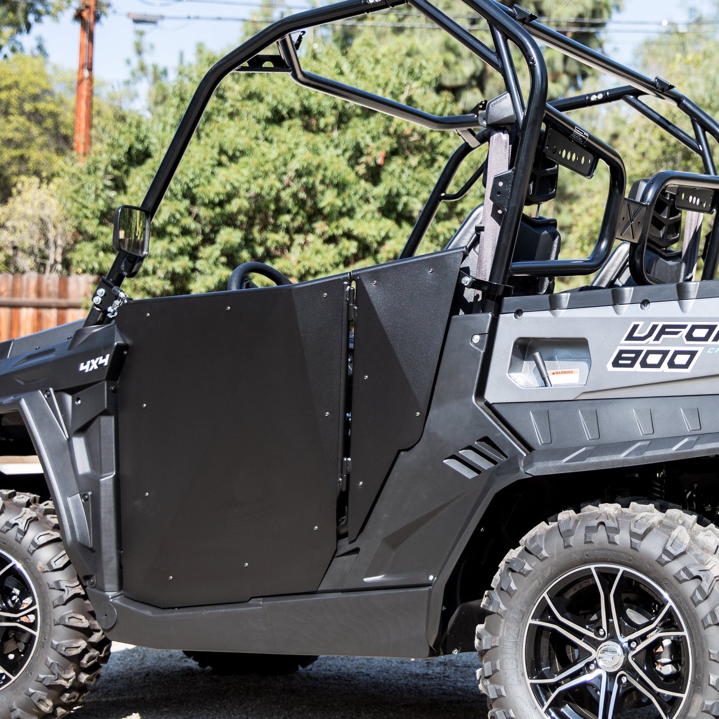 Dirt Specialties Black Suicide Half Door for CF Moto UForce