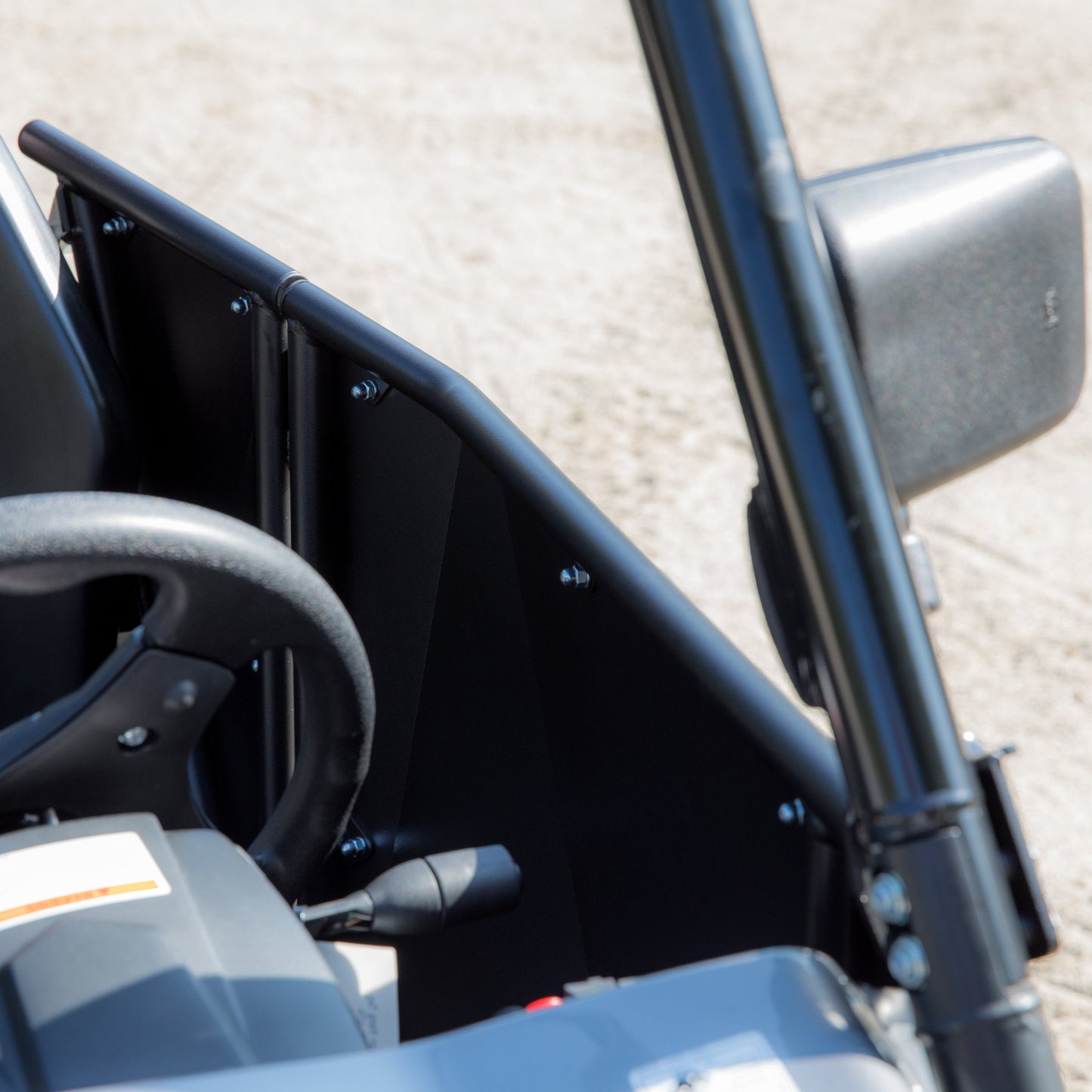 Dirt Specialties Black Suicide Half Door for CF Moto UForce