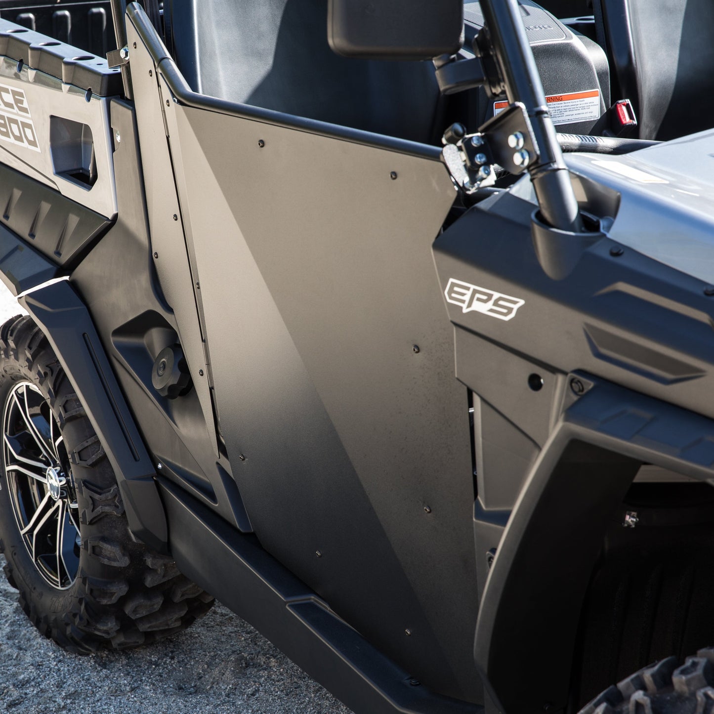 Dirt Specialties Black Suicide Half Door for CF Moto UForce