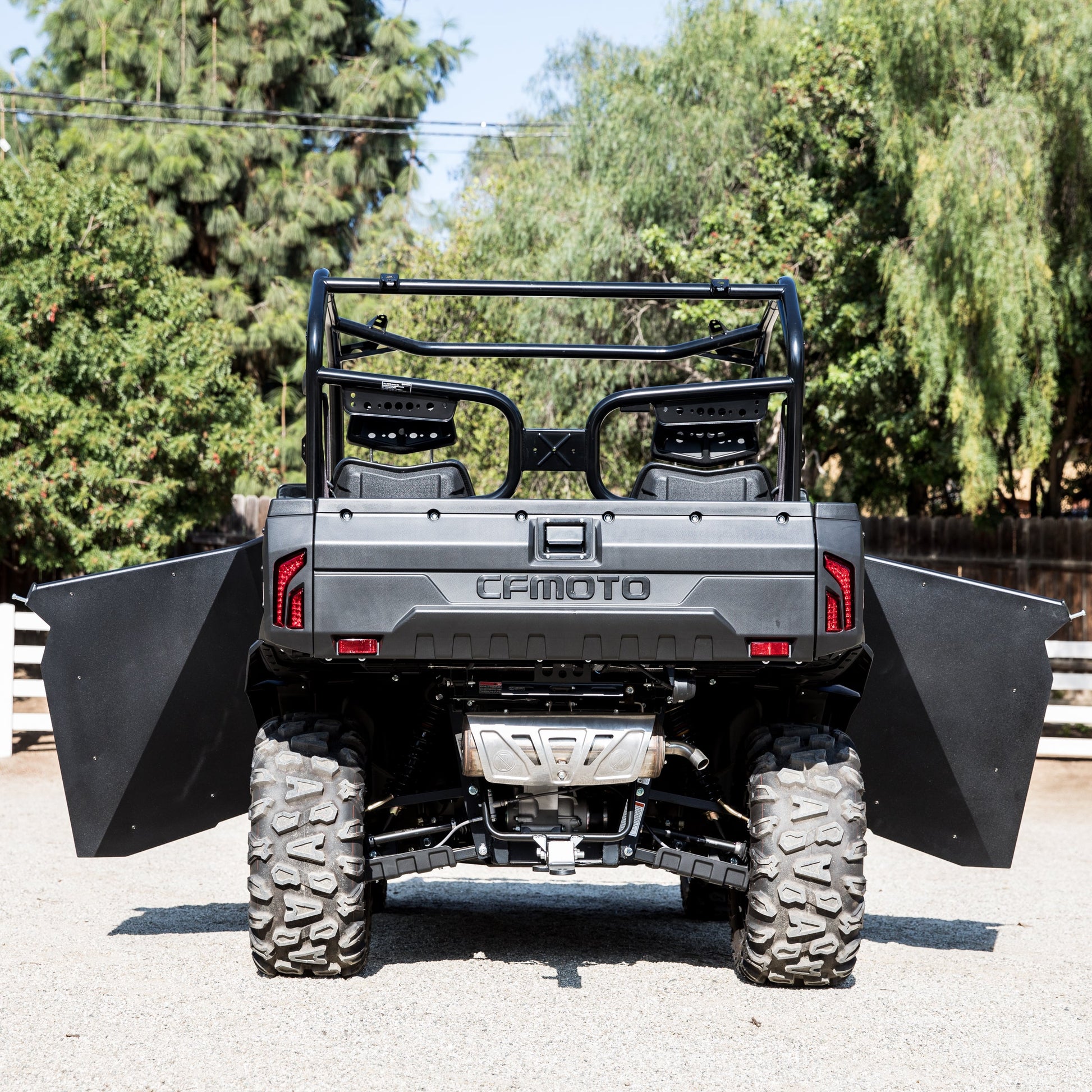 Dirt Specialties Black Suicide Half Door for CF Moto UForce