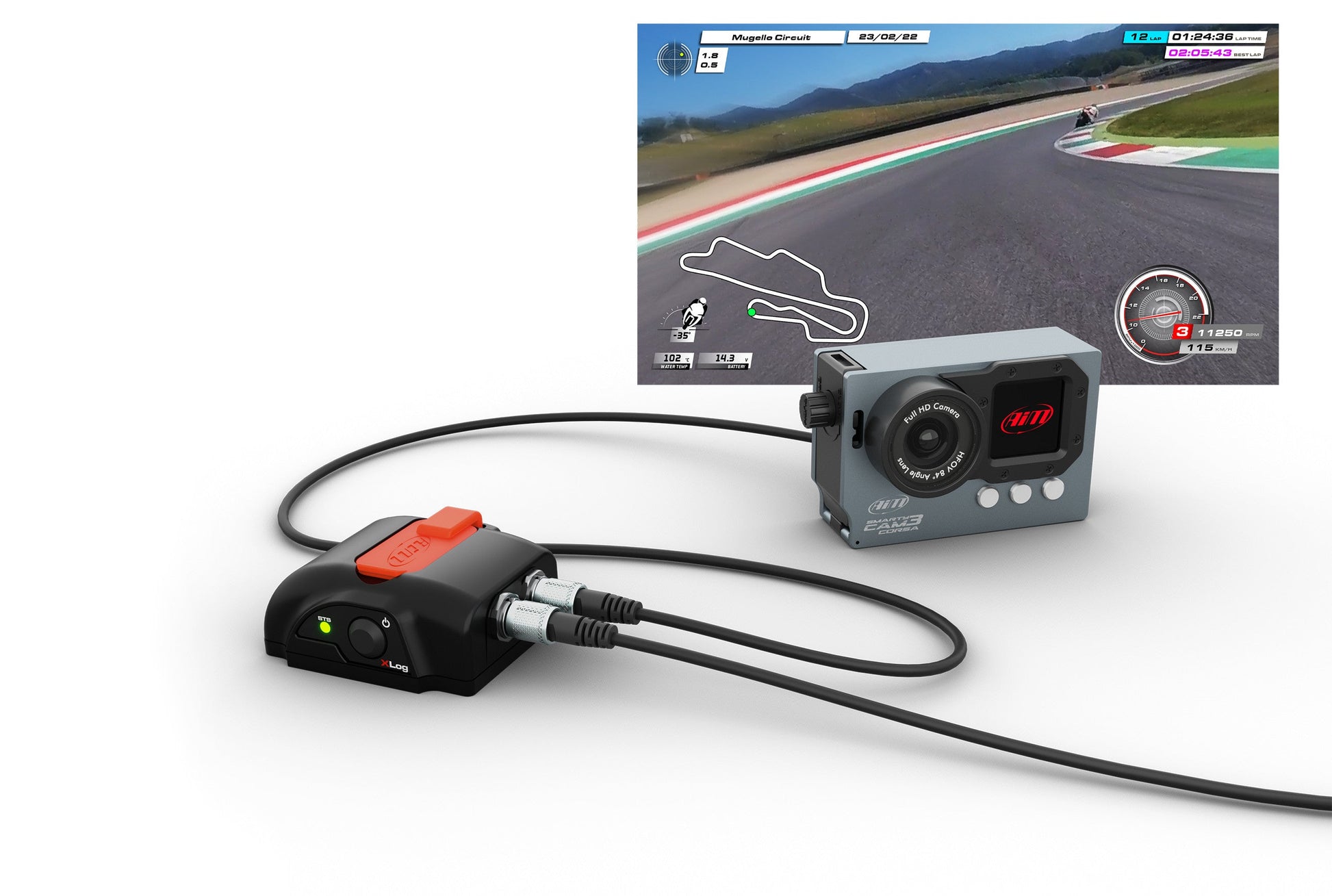 Bikeman Performance XLog Compact Data Logger Waterproof