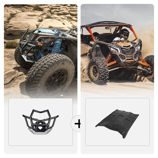 Kemimoto Front Bumper & Hard Roof for Can‑Am Maverick X3 MAX