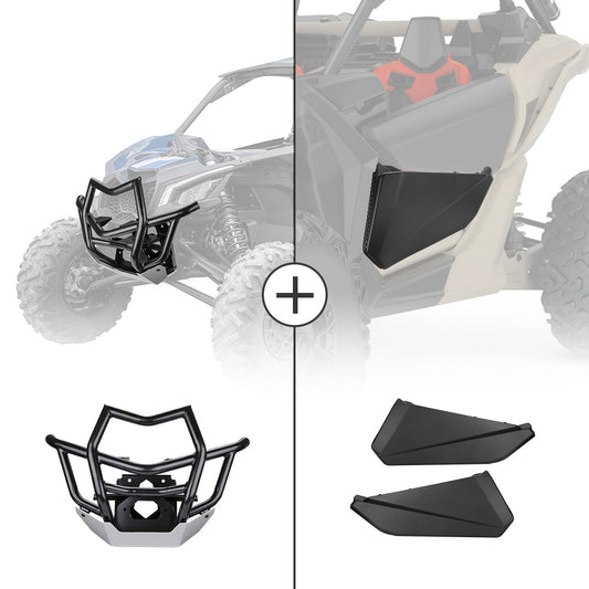 Front Bumpers & Lower Doors Panel For Can-Am Maverick X3