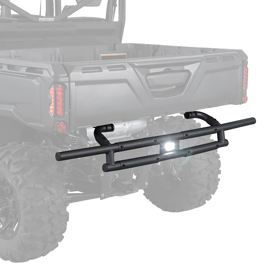 Kemimoto Rear Bumper with Light for Can‑Am Defender