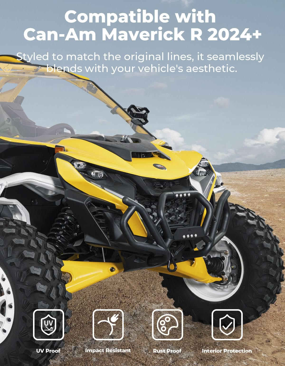 Front Bumper for Can‑Am Maverick R 2024+