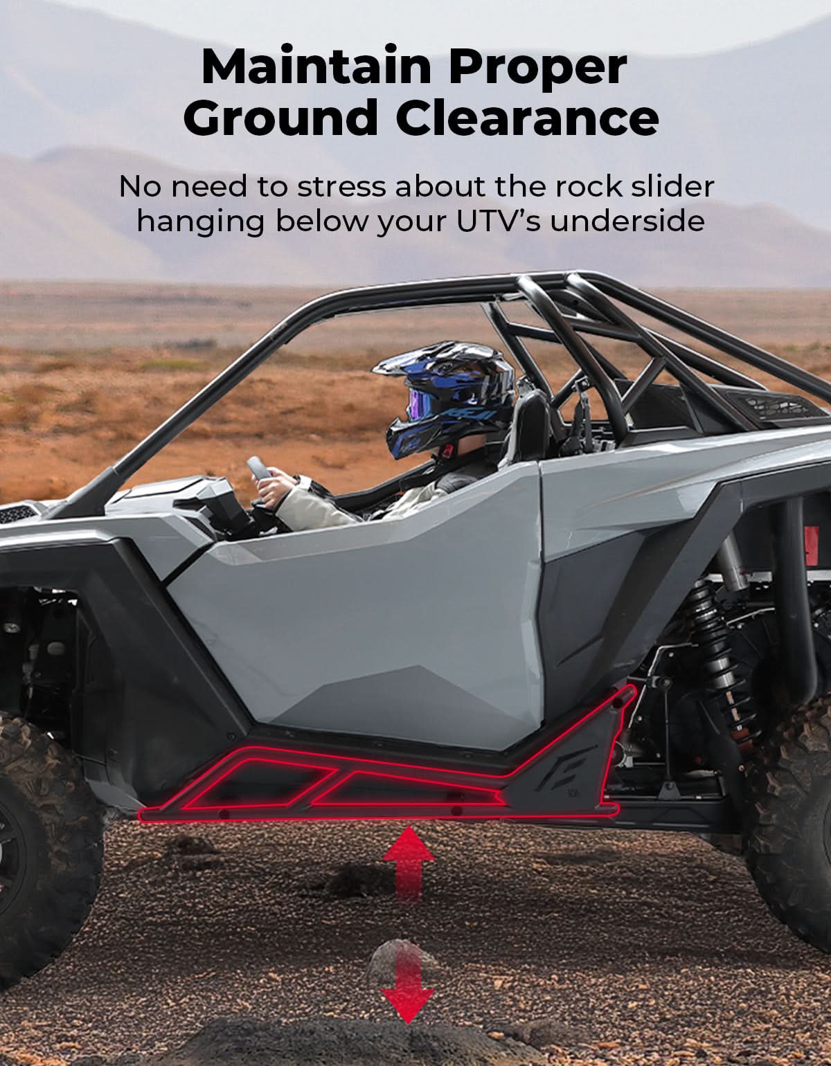 Kemimoto Nerf Bars Step Function for Polaris RZR PRO 2020-2026