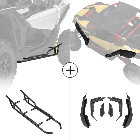 Fender Flares & Nerf Bars For Can‑Am Maverick X3