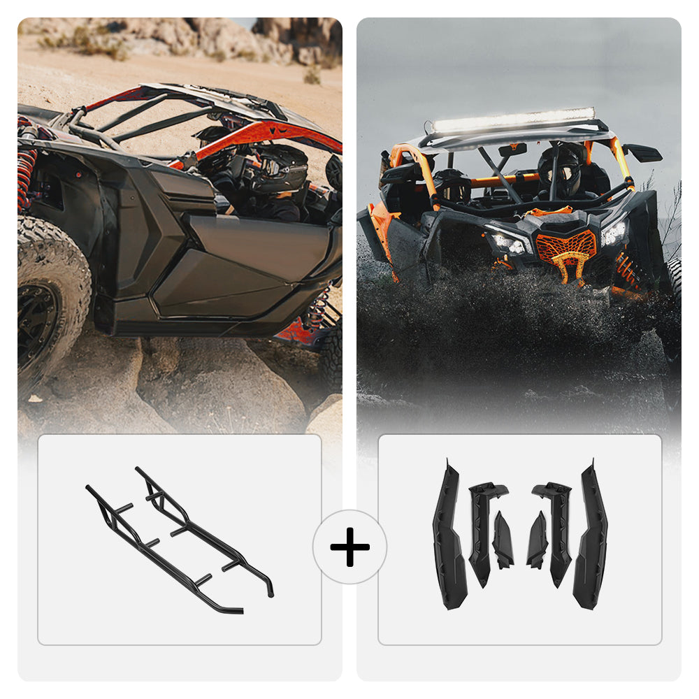 Fender Flares & Nerf Bars For Can‑Am Maverick X3