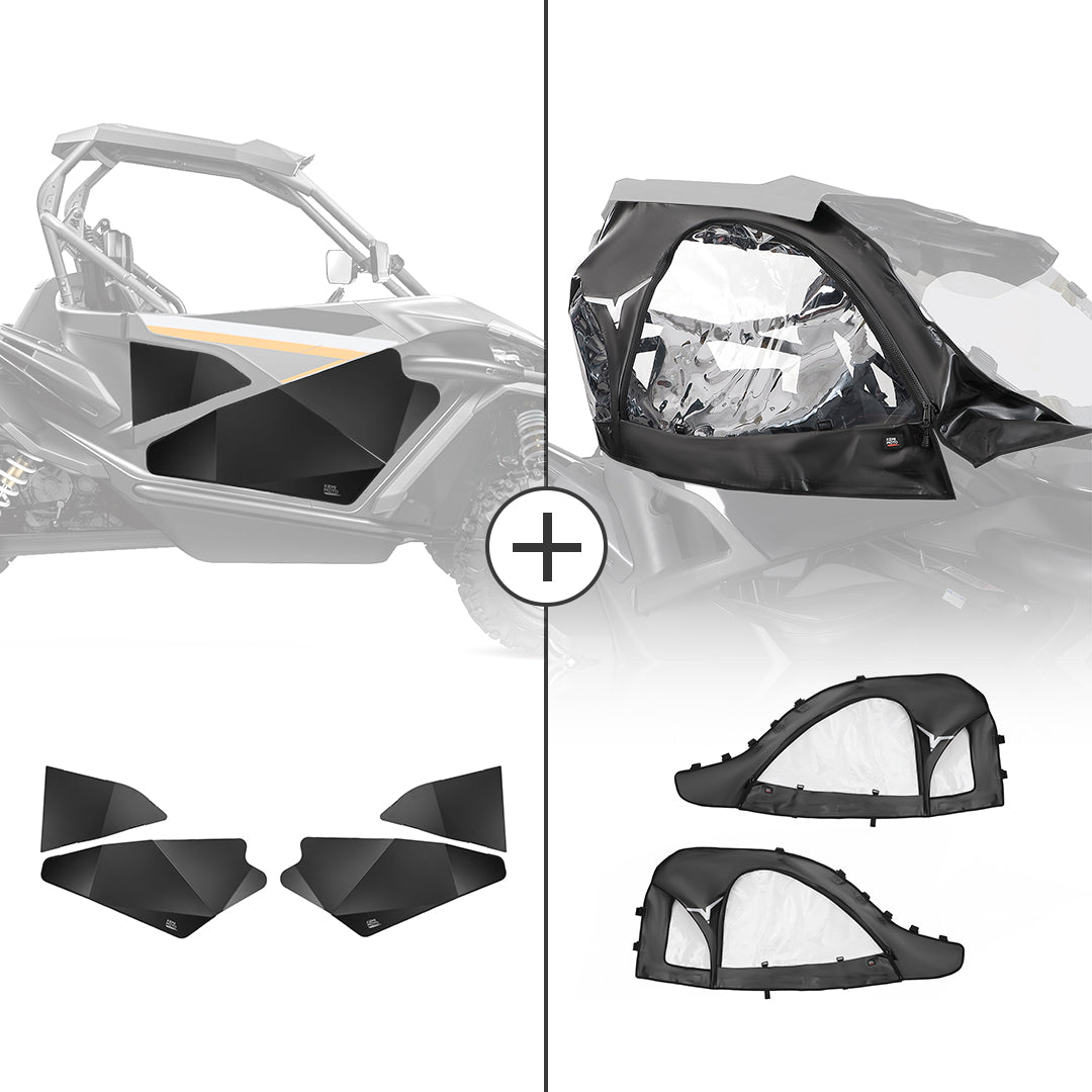 Lower Doors Inserts & Soft Cab Enclosures for CFMOTO ZForce 950