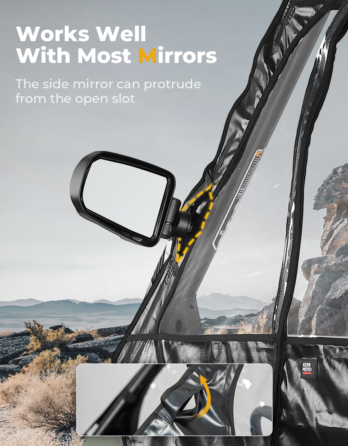 UTU Soft Cab Enclosure for RZR 570/Trail 570/800/S 800/900