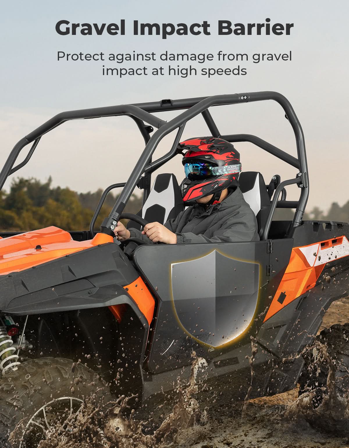 Kemimoto Aluminum Door for CFMOTO ZFORCE UTV