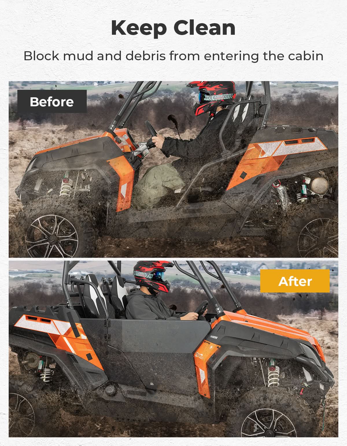 Kemimoto Aluminum Door for CFMOTO ZFORCE UTV