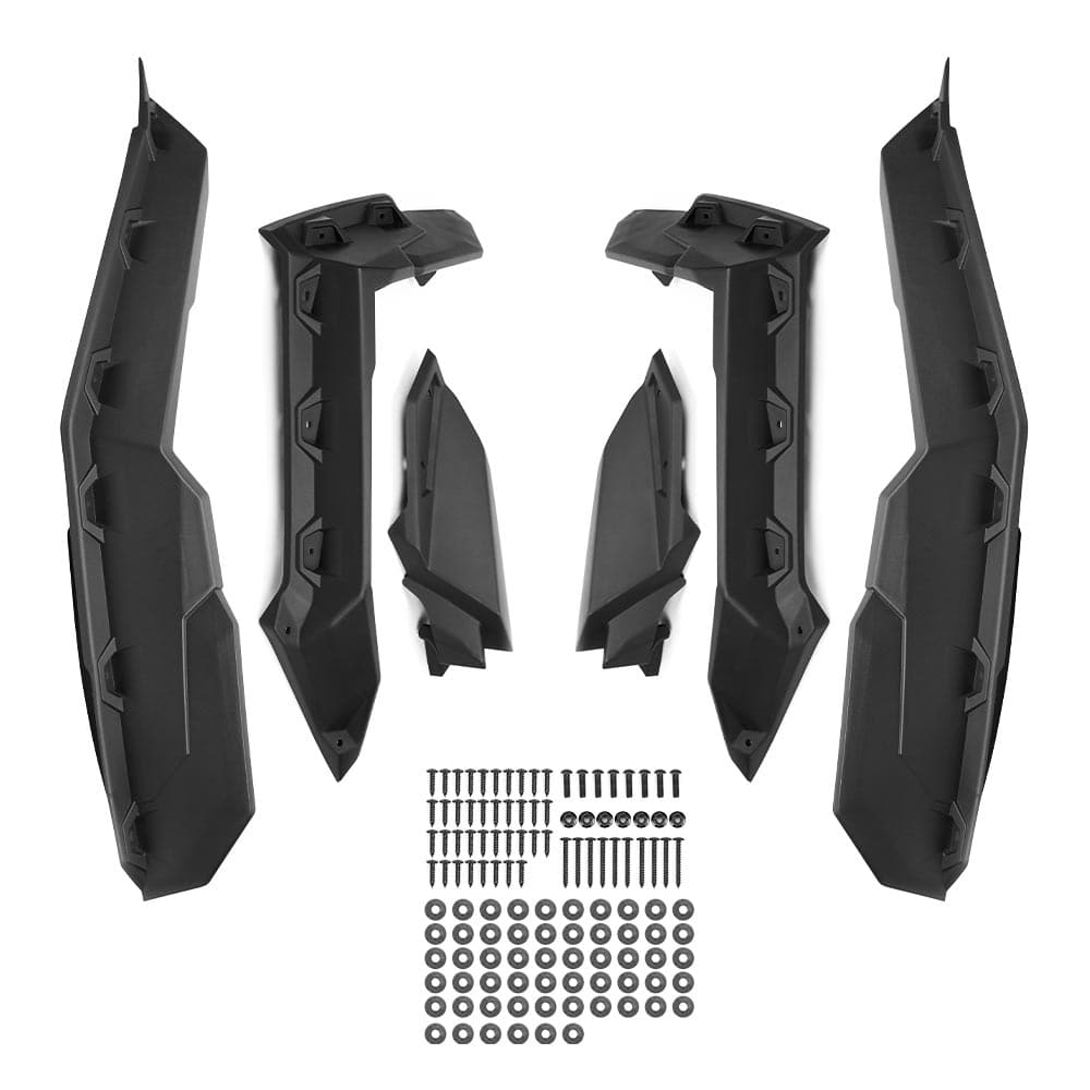 Kemimoto Noise Reduction Kit Fender Flares for Can‑Am Maverick X3