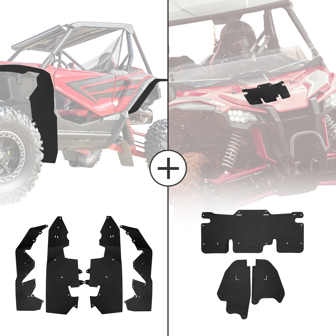 Fender Flares Mud Flaps For Talon 1000r 1000x 1000x-4