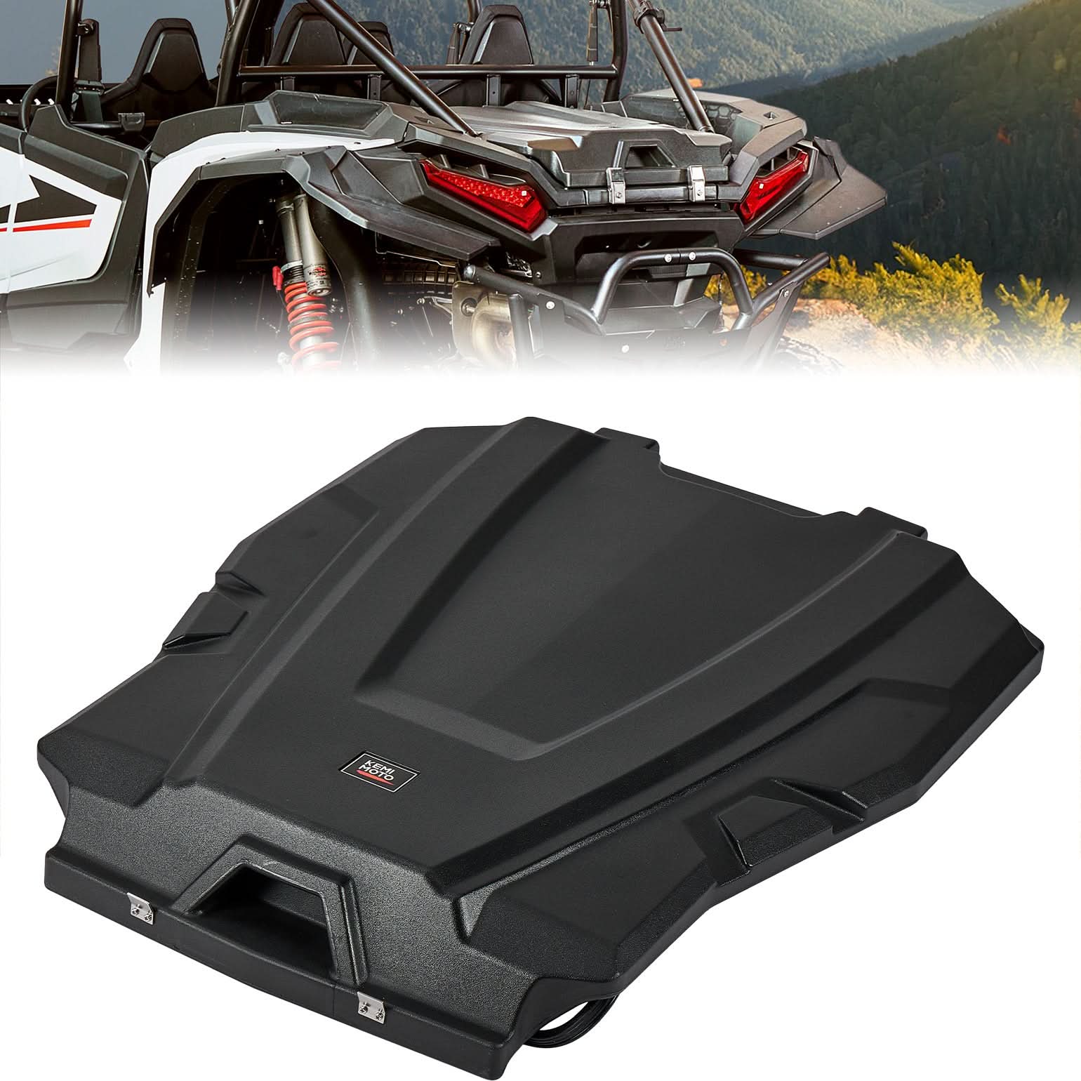 Kemimoto Trunk Bed Enclosure for Polaris RZR XP 1000/4 2024-2025