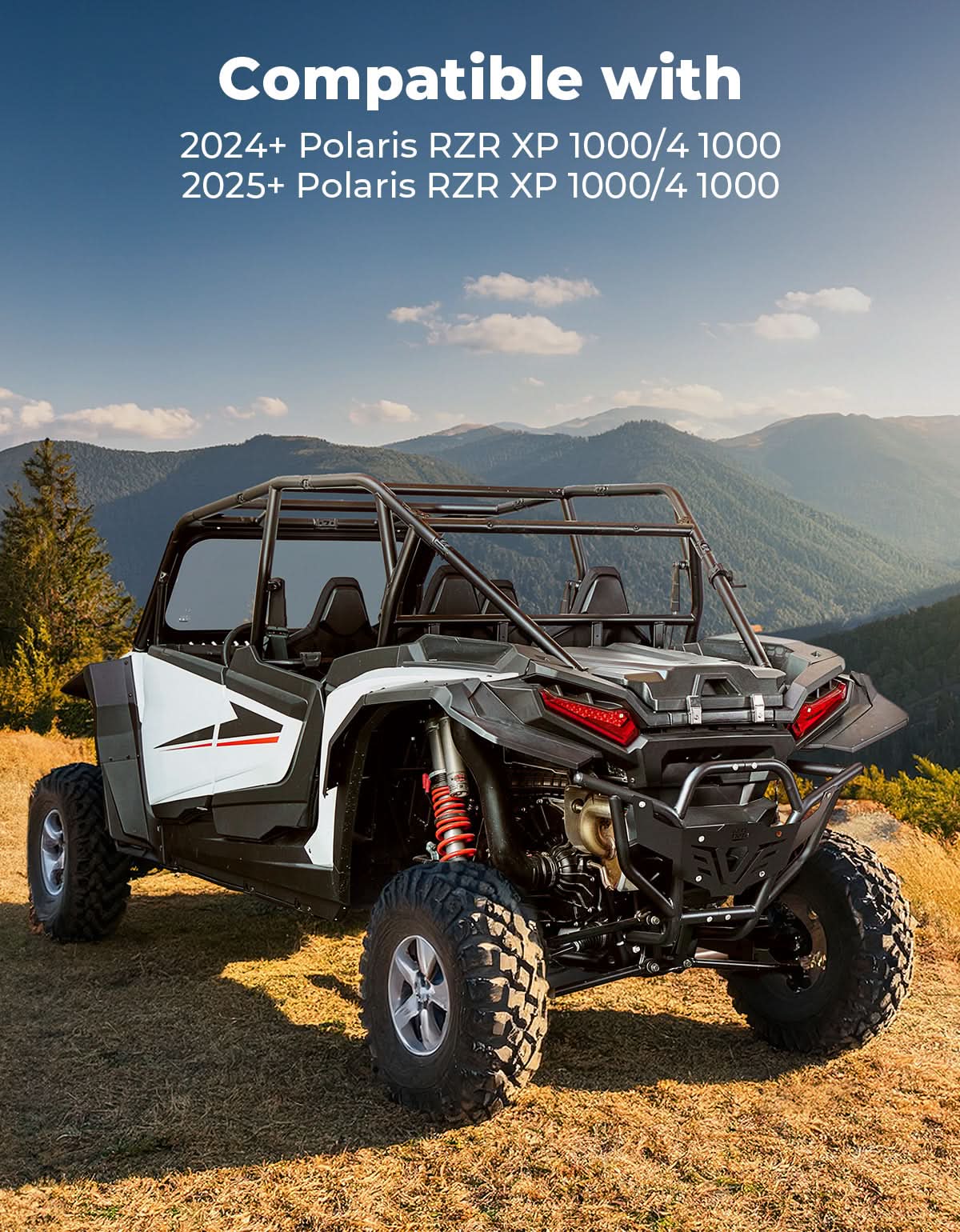 Kemimoto Trunk Bed Enclosure Polaris RZR XP 1000/4 2024-2025 PP