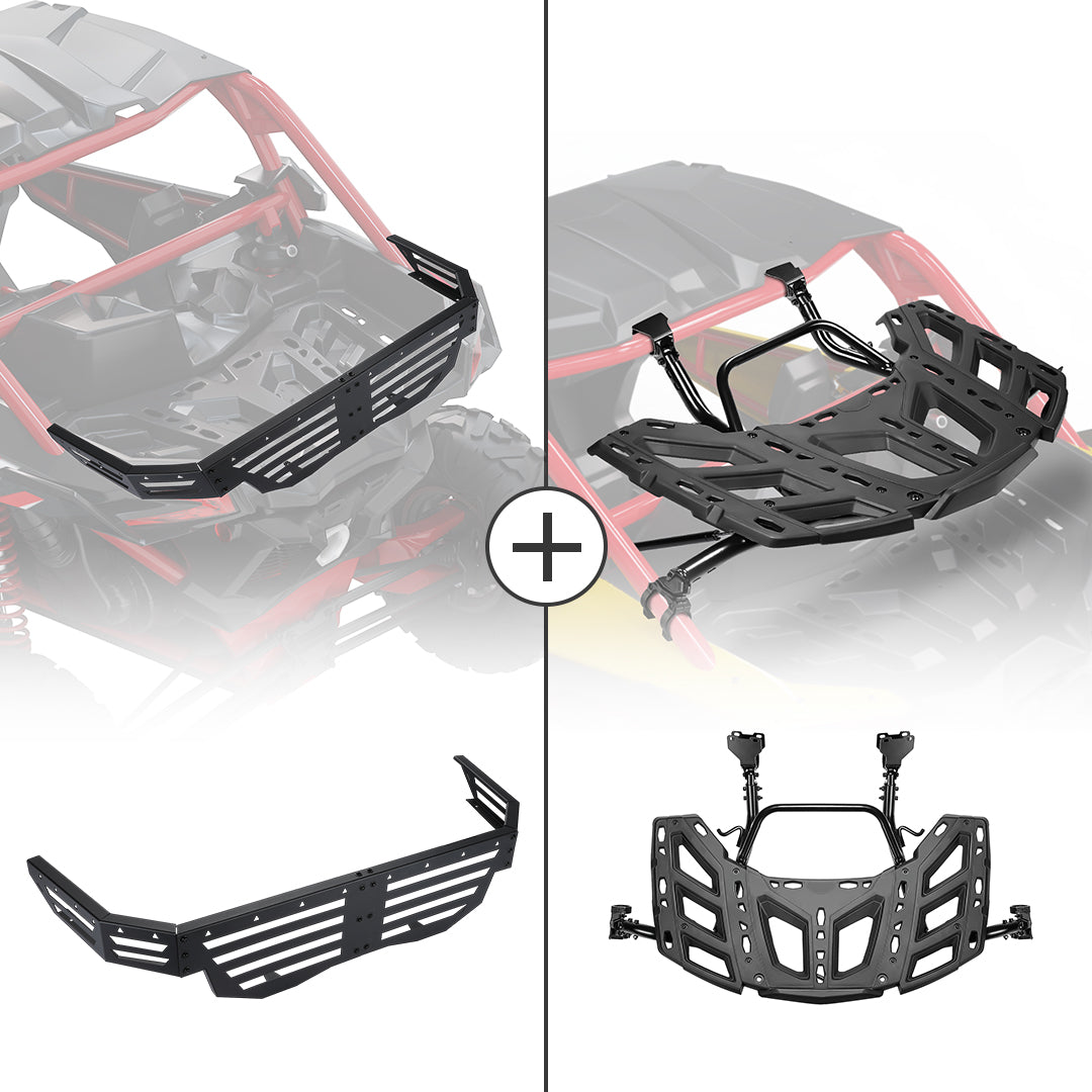 Kemimoto LinQ Pivoting Cargo Rack Tailgate for Maverick X3 MAX