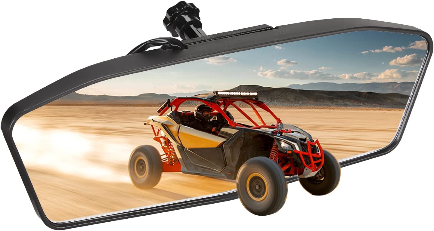 Kemimoto LED Rear Mirror With Interior Light for Can‑Am X3