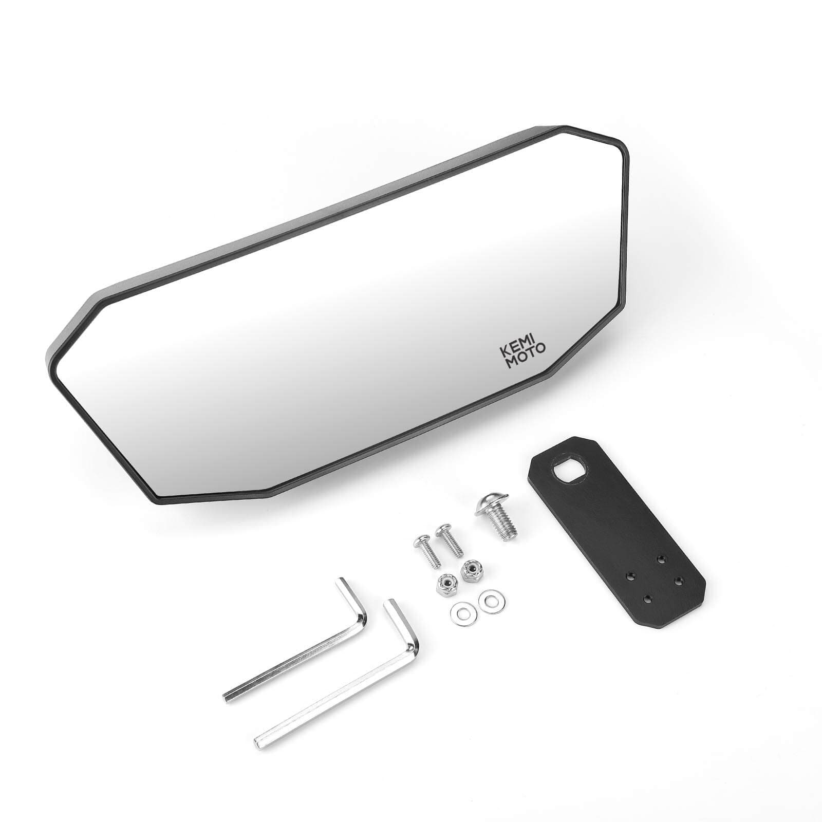 KEMIMOTO Adjustable Break-Away Mirrors Set for Polaris Ranger