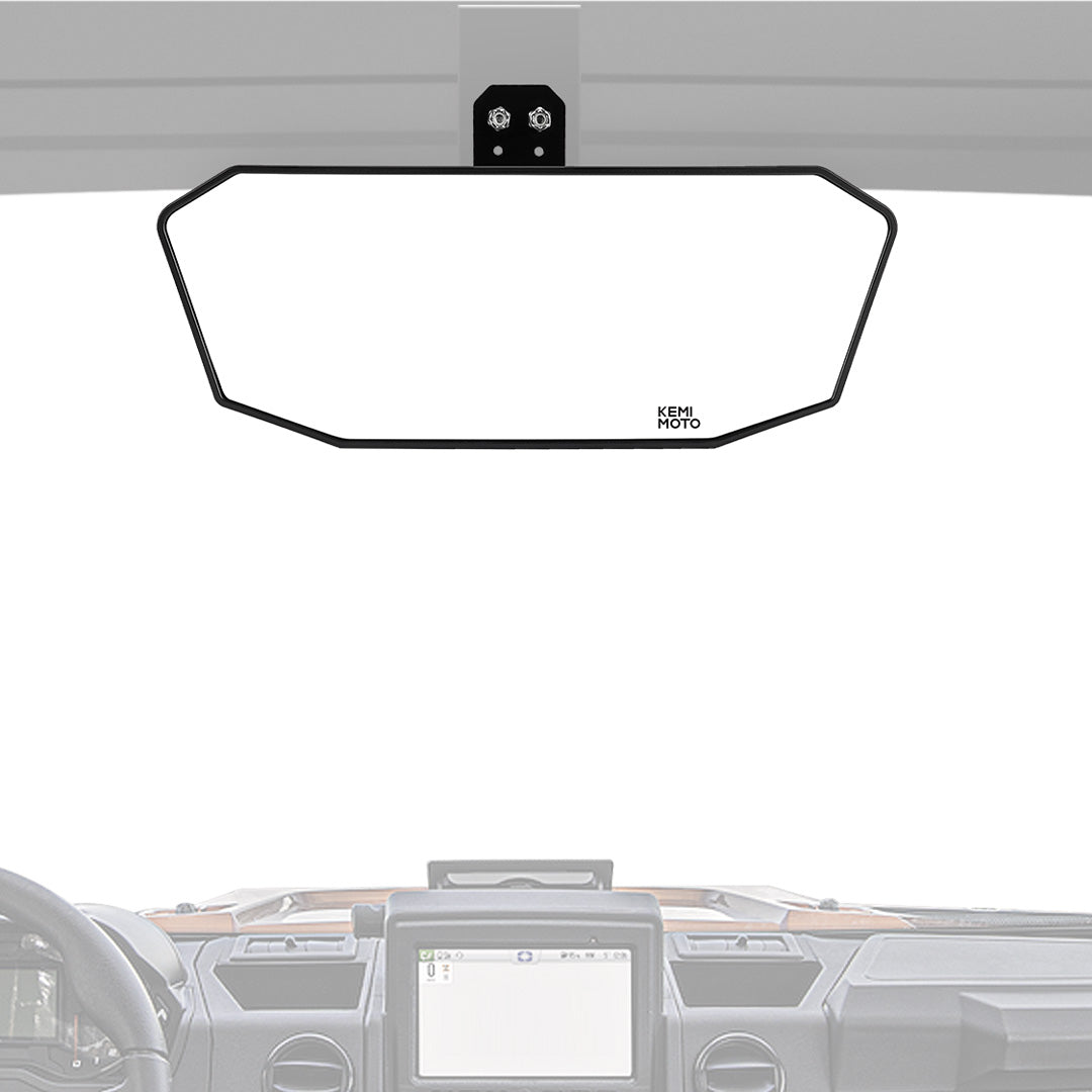 KEMIMOTO Height-Adjustable Rear View Mirror for Polaris Ranger