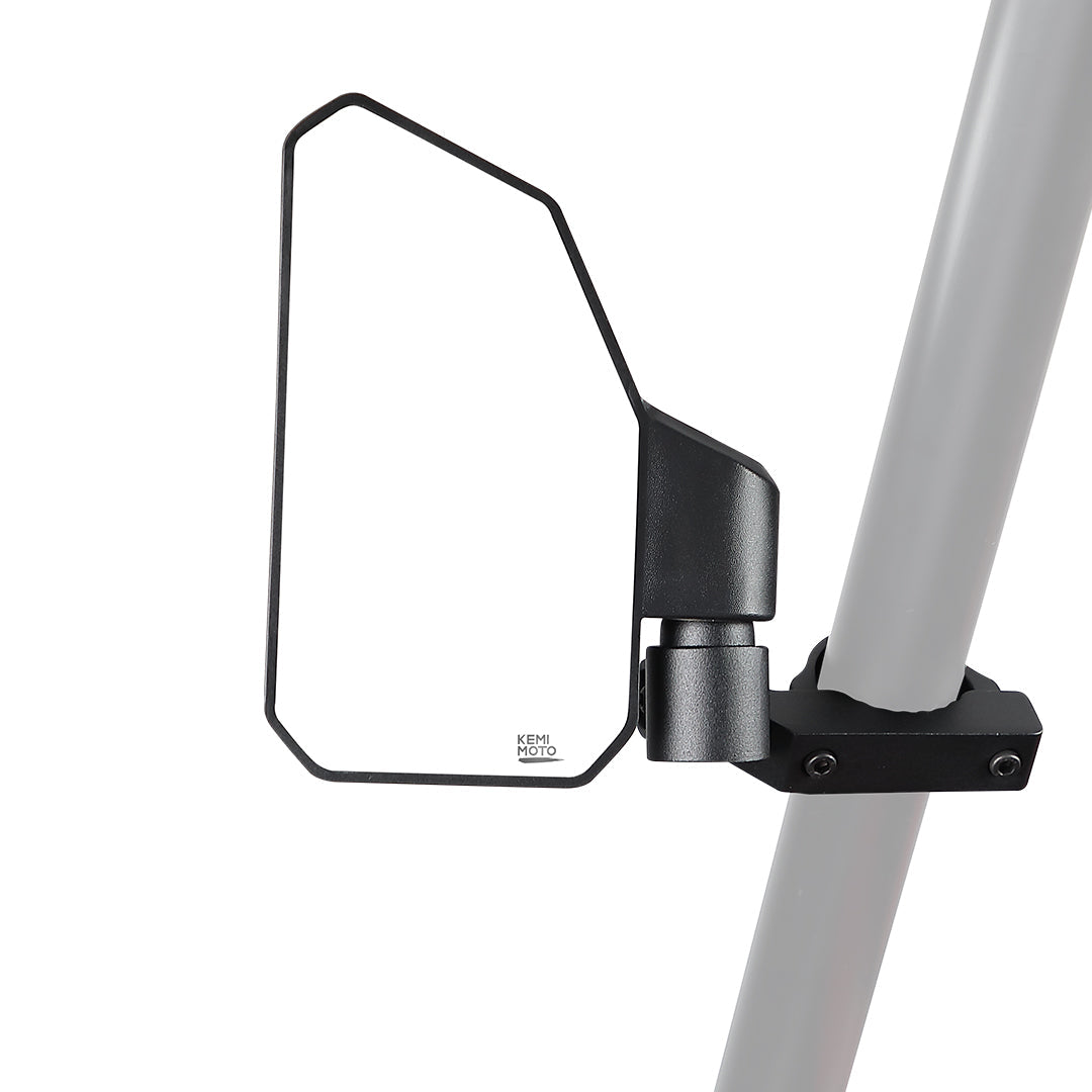 Kemimoto UTV Side View Mirrors Fit With Windshield