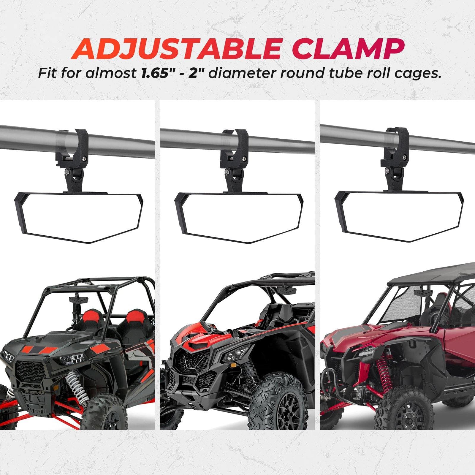 Rearview Mirror for Polaris General 1000