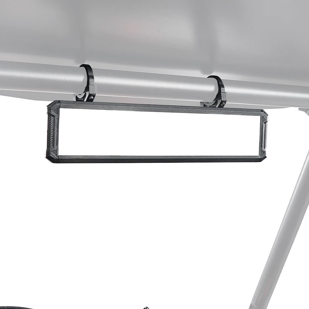 Kemimoto Ultra-Wide UTV Rear View Mirror 15" Sturdy Gear Clamp