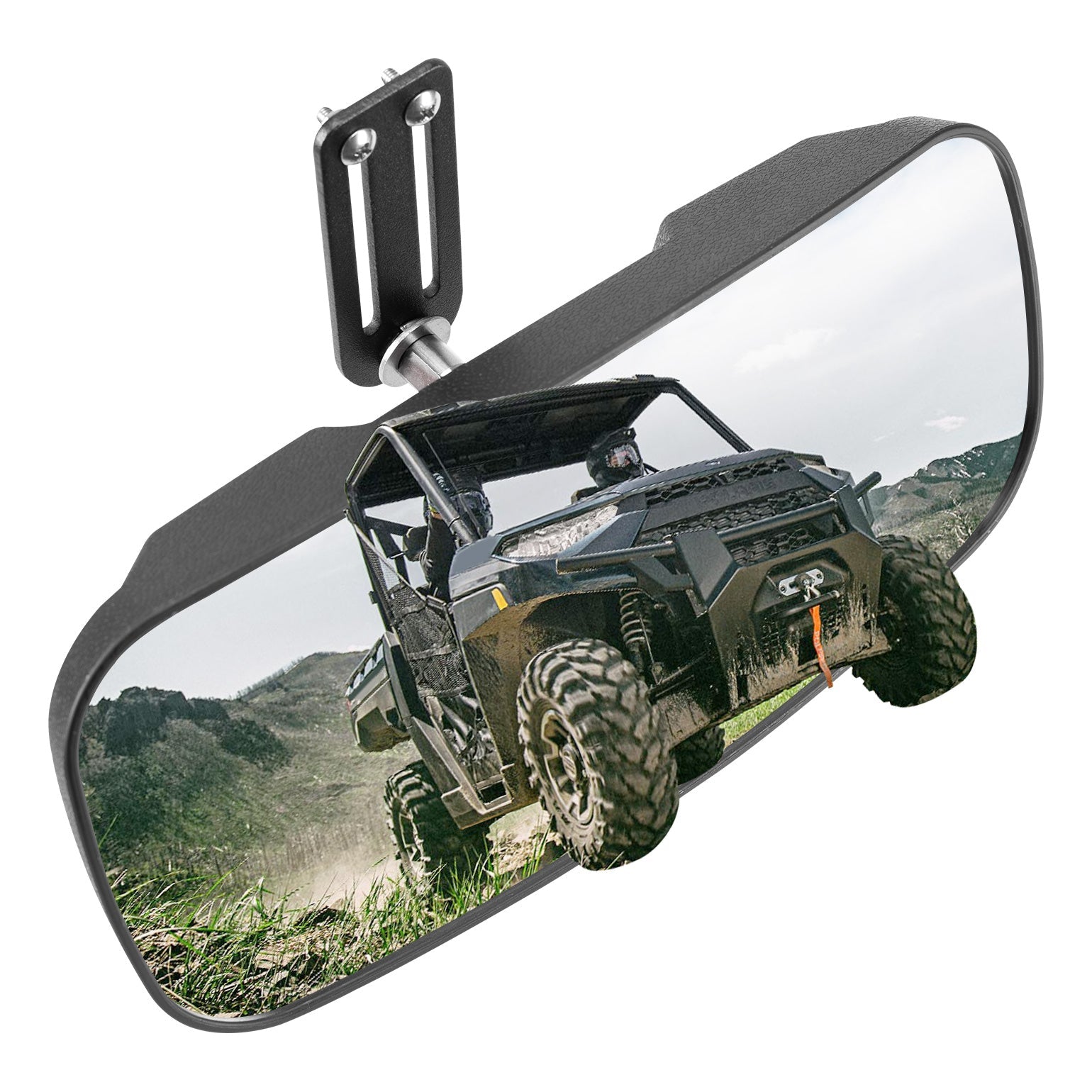 Kemimoto Upgraded Rear View Mirror for Polaris Ranger 500-1000 2017-2025