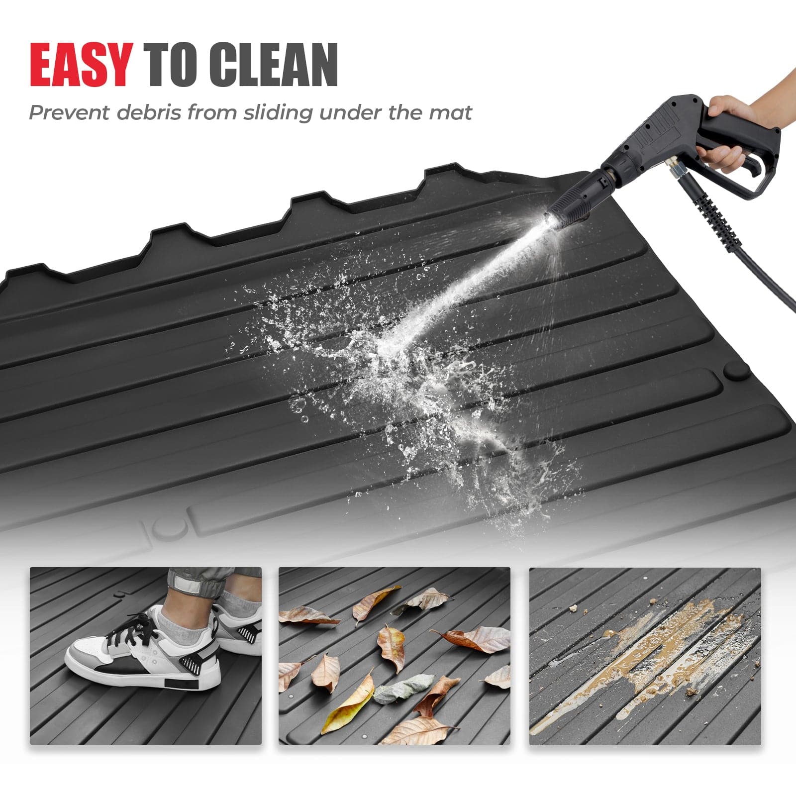 KEMIMOTO Cargo Bed Mat All Weather Protector
