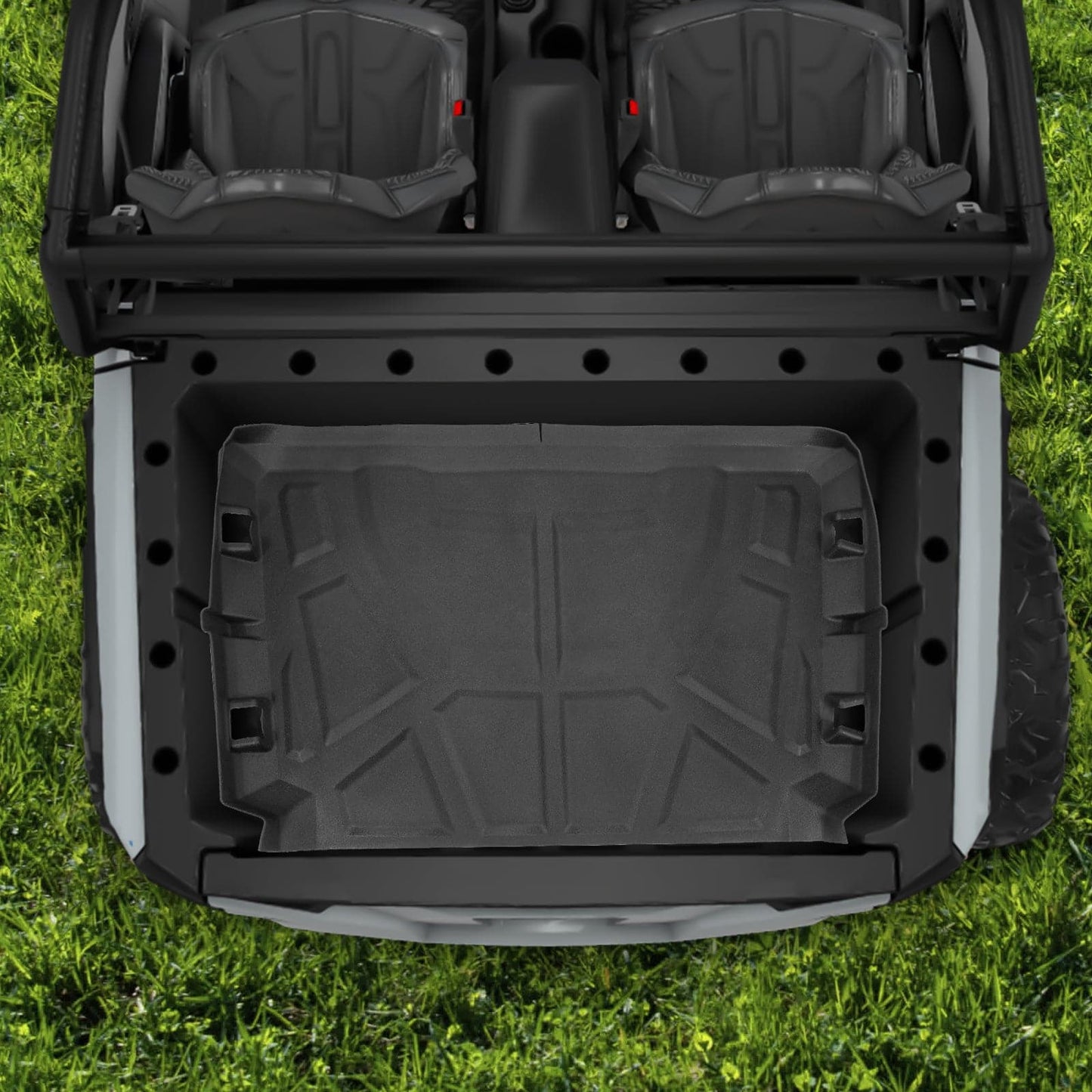 KEMIMOTO Bed Liner Mat Extra Lip Polaris General 1000