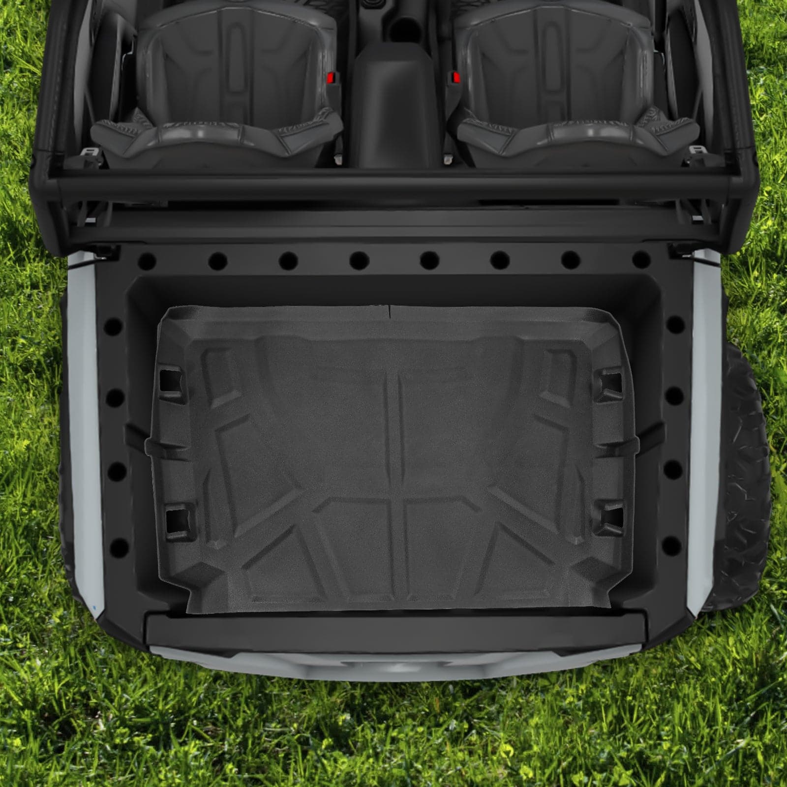 KEMIMOTO Bed Liner Mat Extra Lip Polaris General 1000