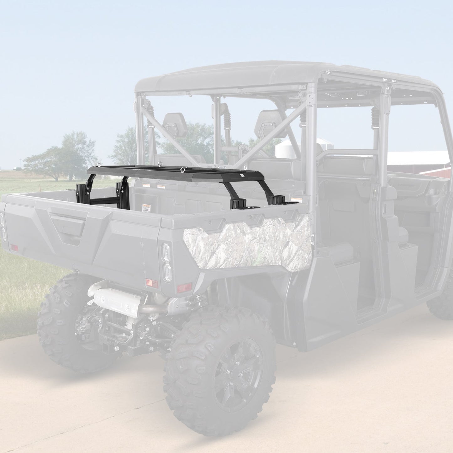 Kemimoto Adjustable Height Rear Rack for CFMOTO Uforce 1000/1000XL