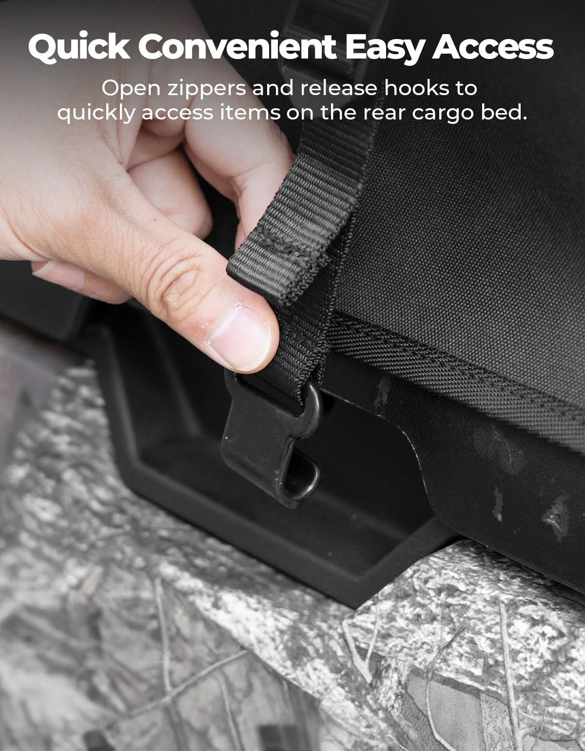 Kemimoto UTV Cargo Cover for CFMOTO UForce 1000 XL