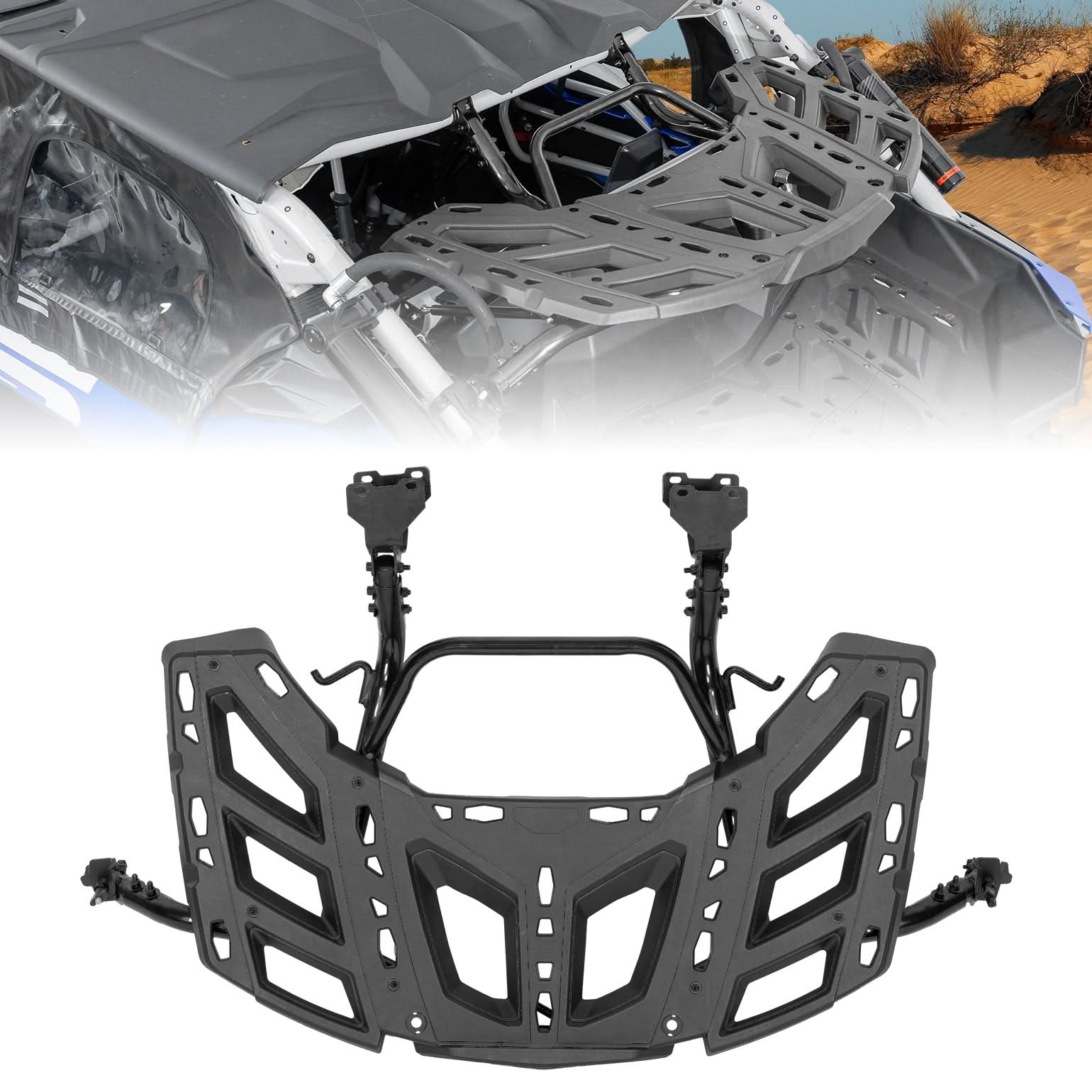 Pivoting Rear Cargo Rack for Can‑Am Maverick X3/Max 2017‑2026