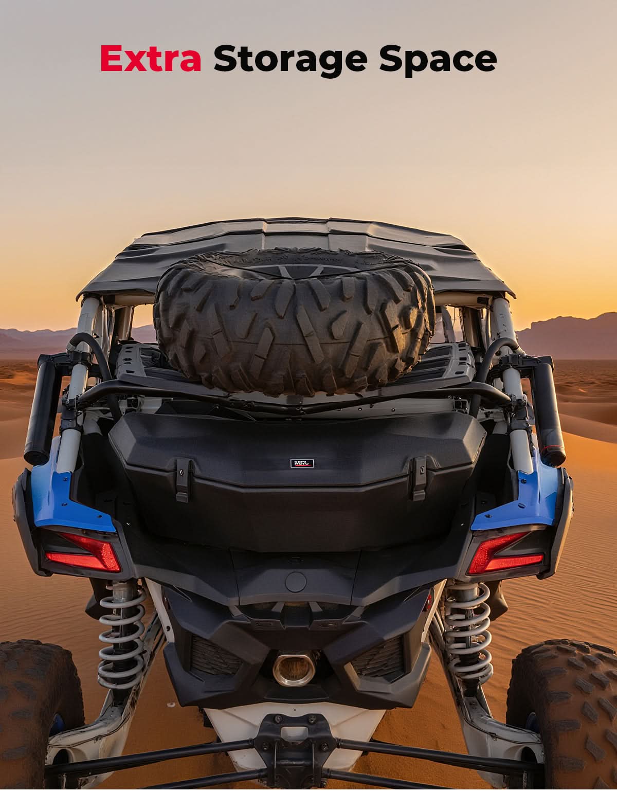Pivoting Rear Cargo Rack for Can‑Am Maverick X3/Max 2017‑2026