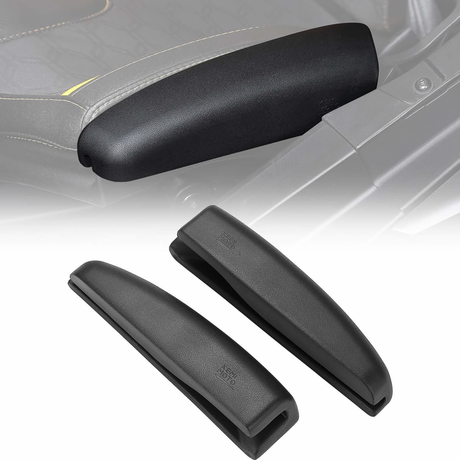 Kemimoto Seat Side Pad Assembly Soft PU Foam 1 Pair