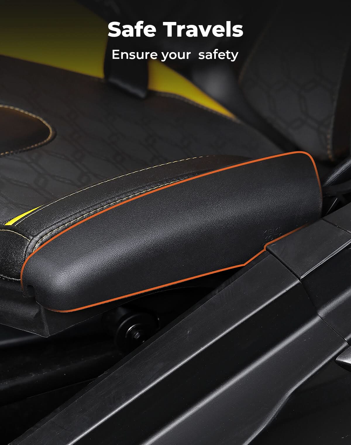 Kemimoto Seat Side Pad Assembly Soft PU Foam 1 Pair
