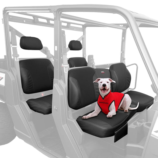 Kemimoto UTV Wingback Seat Cover Set Polaris Ranger XP 1000