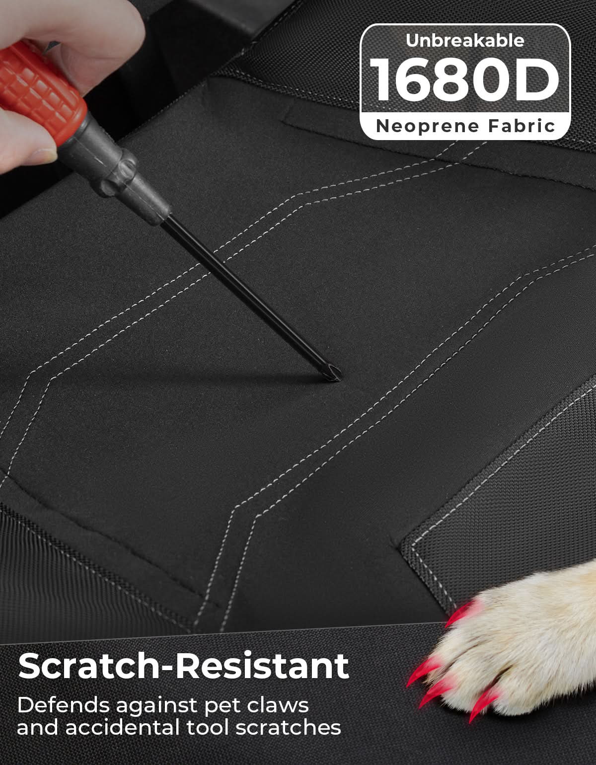 Seat Covers with Pocket for Polaris RZR XP 1000 / XP Turbo / RS1 (2014–2023)