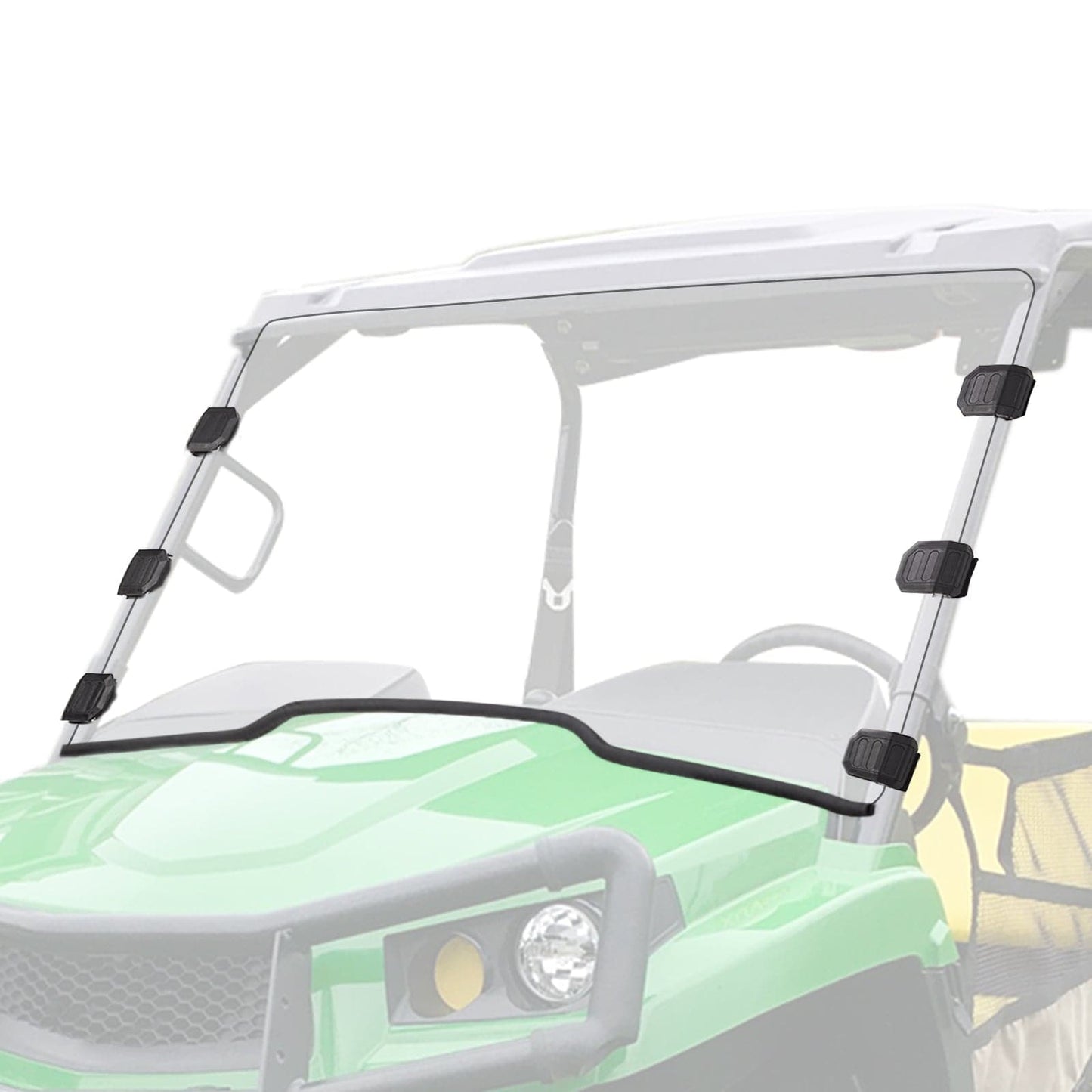 KEMIMOTO Front Full Windshield for John Deere Gator XUV