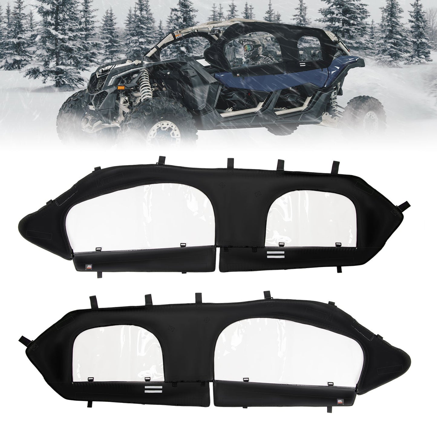 Kemimoto Soft Cab Enclosure for Can‑Am Maverick X3 MAX