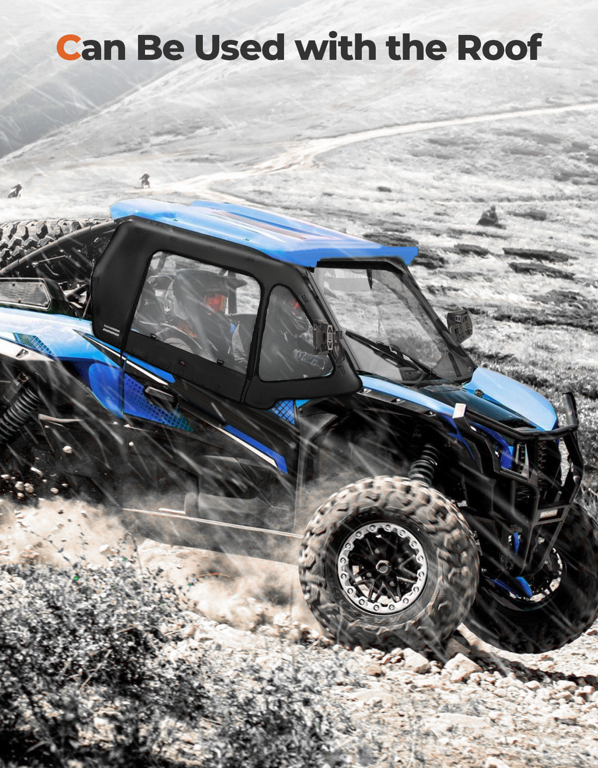 Kemimoto Soft Upper Doors for Kawasaki Teryx 1000 2024 Upgrade